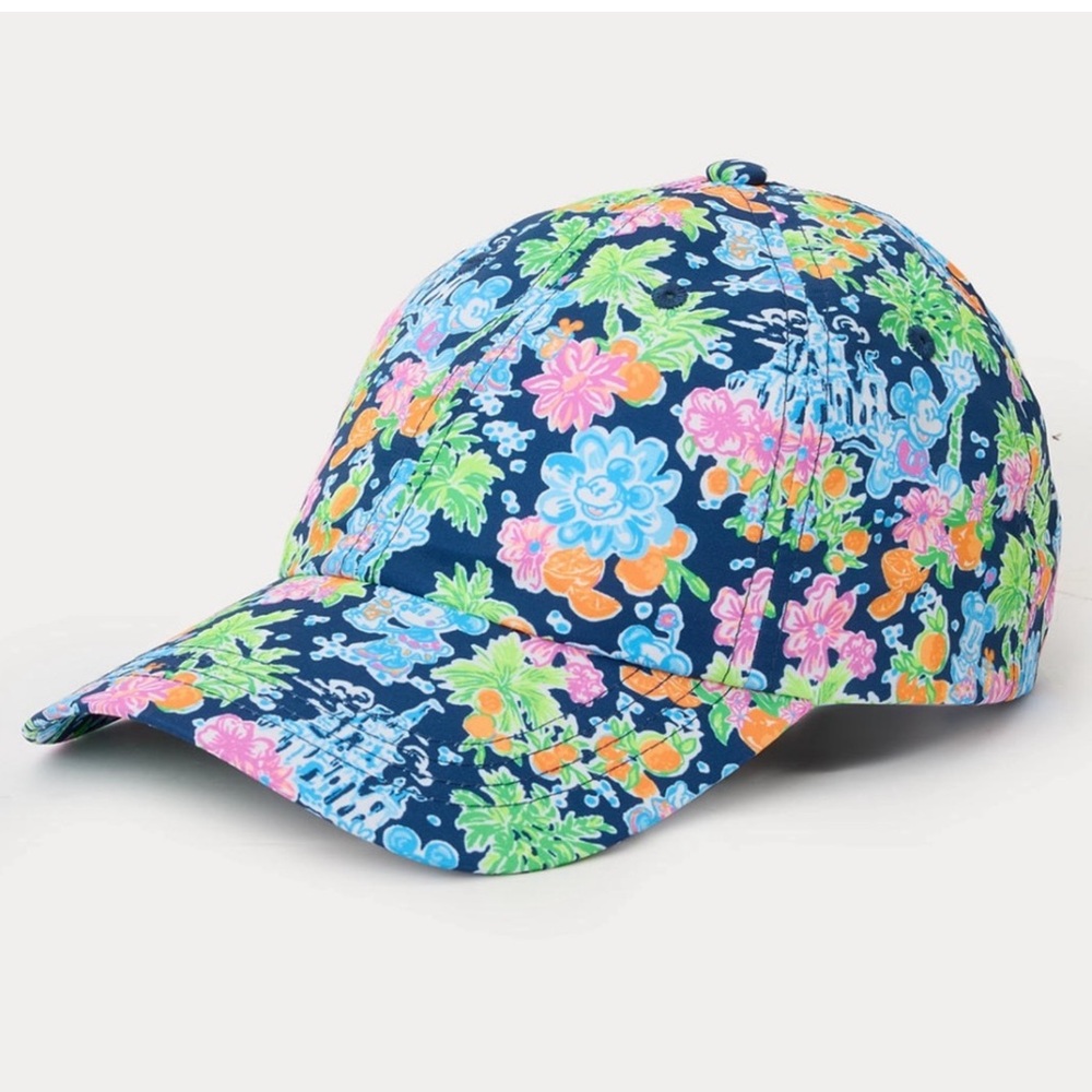 🆕 Lilly Pulitzer Lilly Loves Disney Run Around Hat